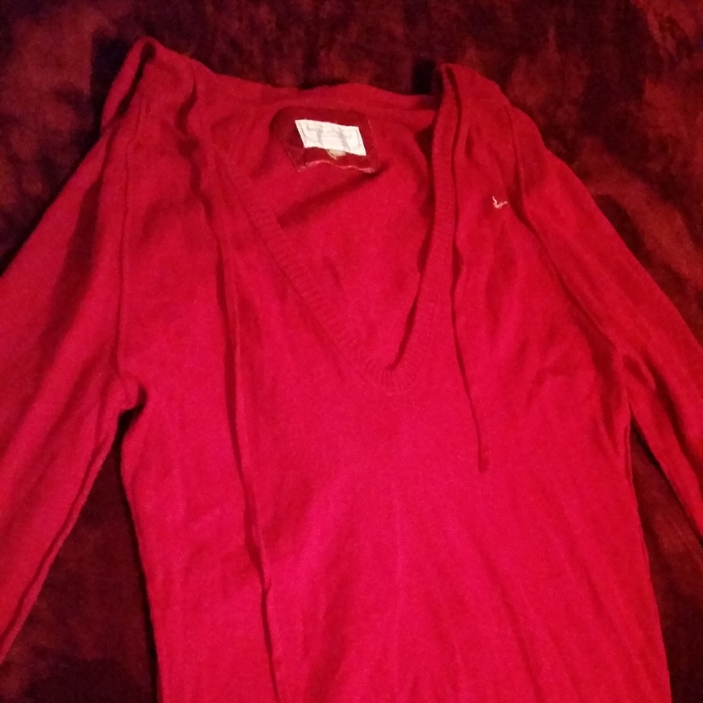 American Eagle Red Cozy Sweatshirt